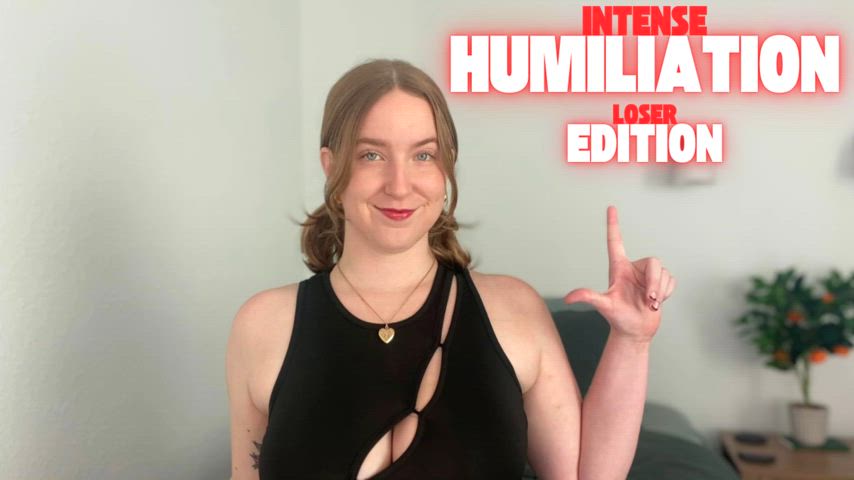 Time to get real... you're a loser and thats all you will EVER be...Full video and more here: https://www.loyalfans.com/sadistichoneyb/store thumbnail