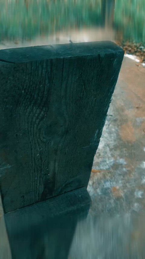 Our 1st P illory Board that I made from repurposed wood