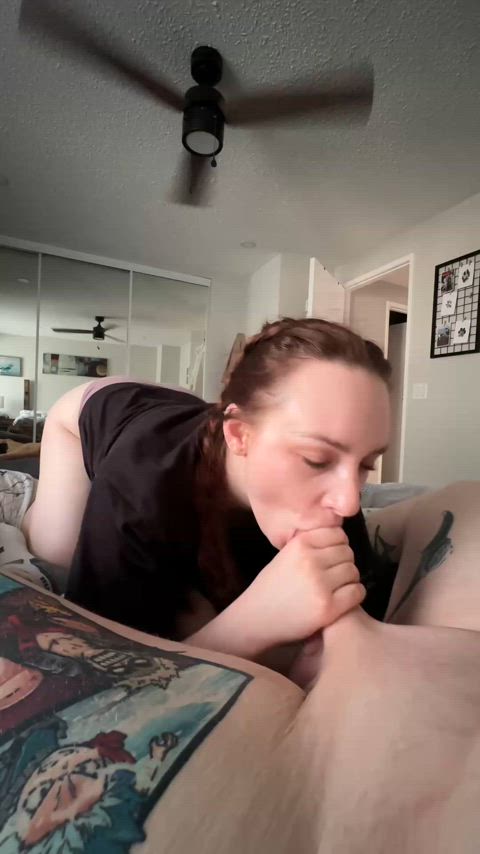Afternoon cock worship
