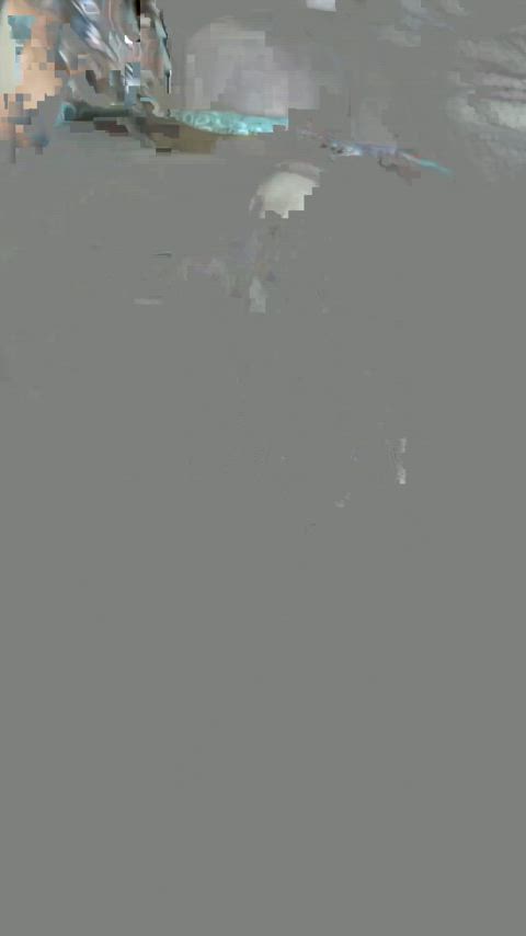 Wet and ready to slide it in