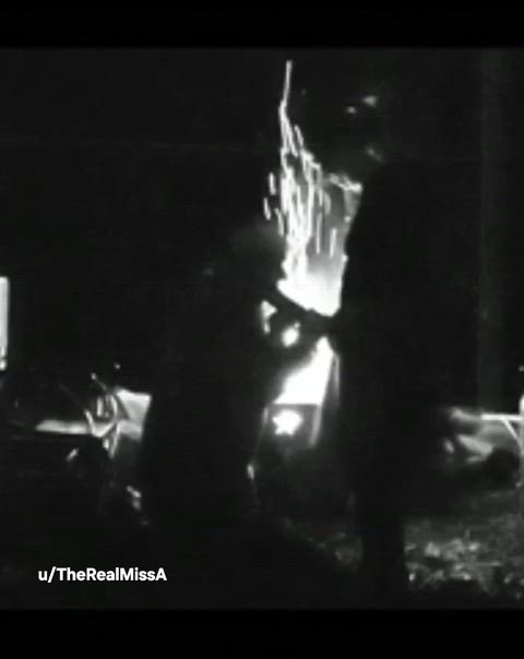 Wouldn't be couples camping without a good strap on right?