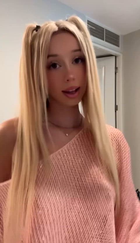 They bounce just a little when I move... wanna see again?