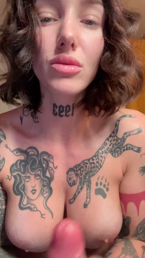 Ahegao Amateur Big Tits Dildo Handjob Homemade Instructions JOI MILF Tits Porn GIF by populardick