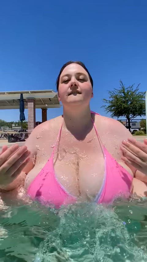 I think I need a smaller bikini
