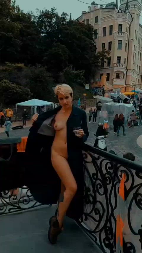 Love being outside naked