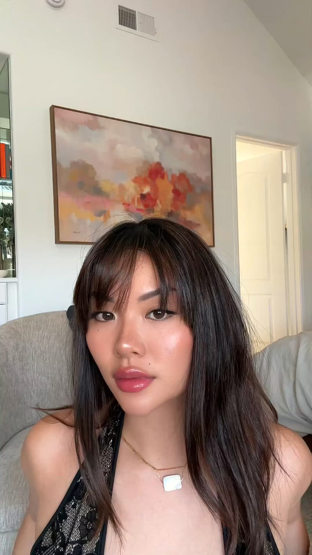 cute girl in a sexy outfit