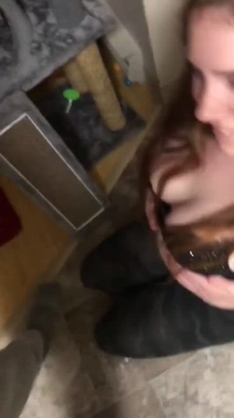 Just sit back and relax daddy I’ll make you feel good