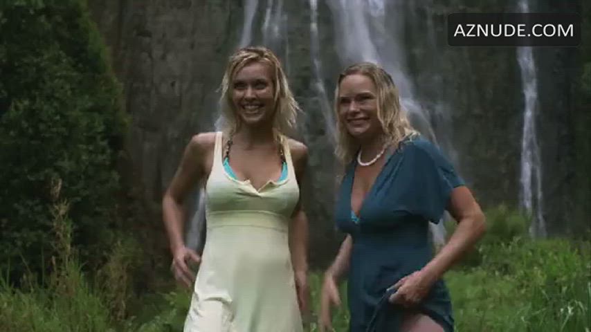 Ashley Murphy and Katy Magnuson - Dinocroc vs. Supergator (2010)