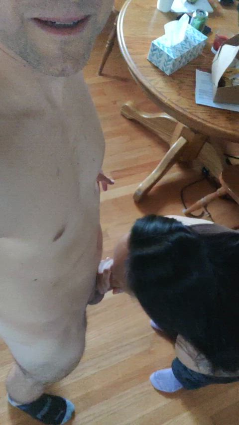 I was just trying to walk to the kitchen