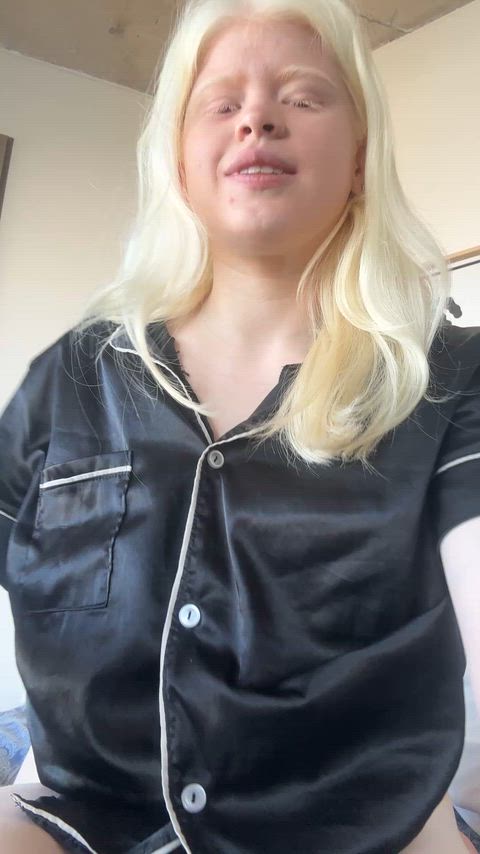 Could you keep your hands off my albino tits if I was your girlfriend?