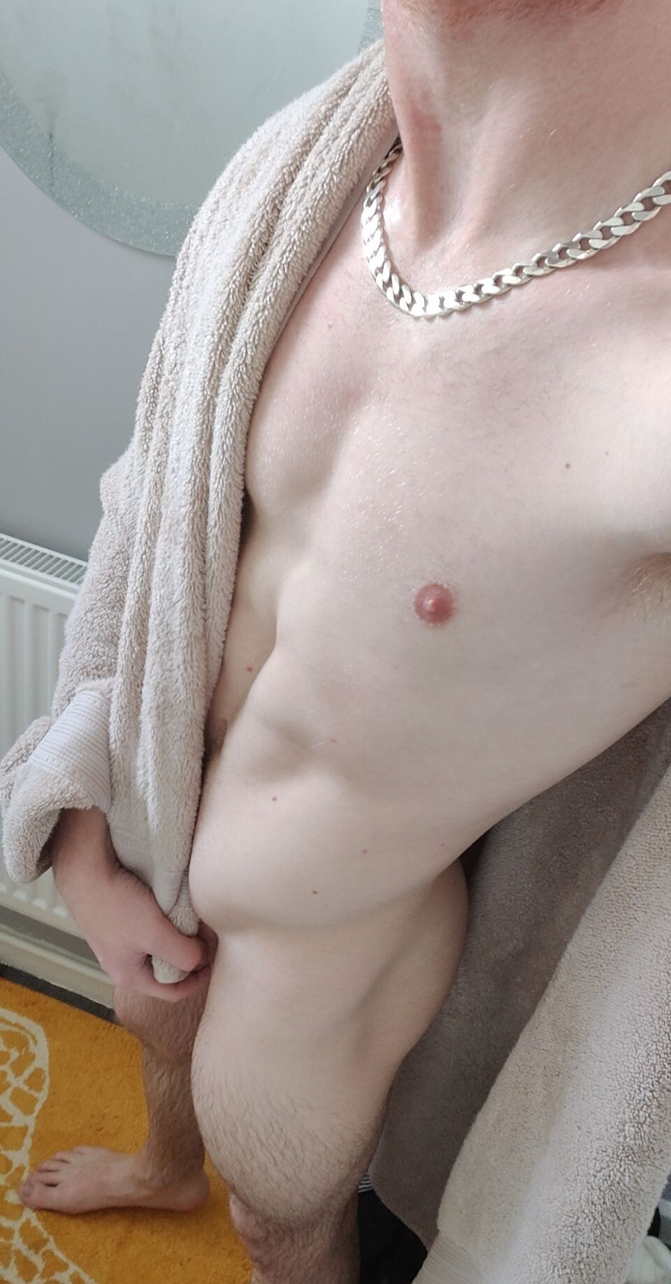 Male dick shaved shower