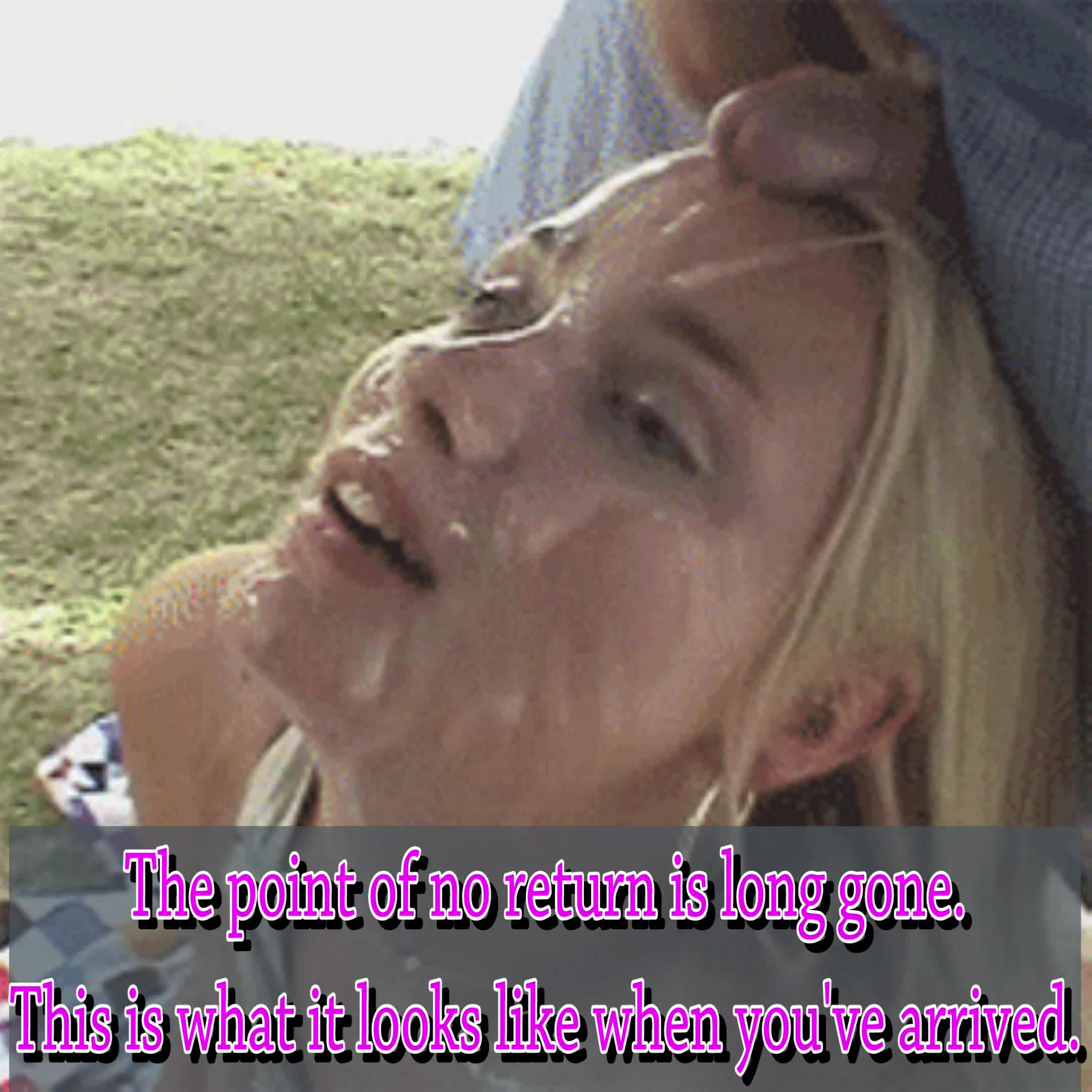 When did you pass the point of no return? Do you even remember?