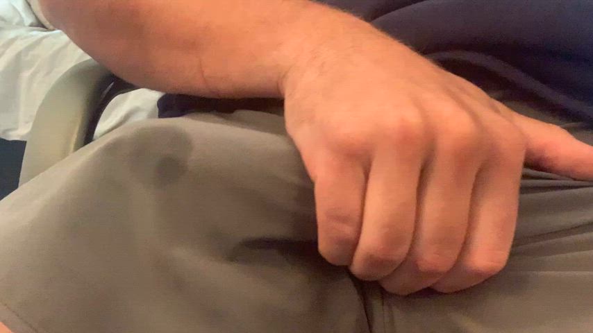 Obviously I got a little turned on showing off my wet spot