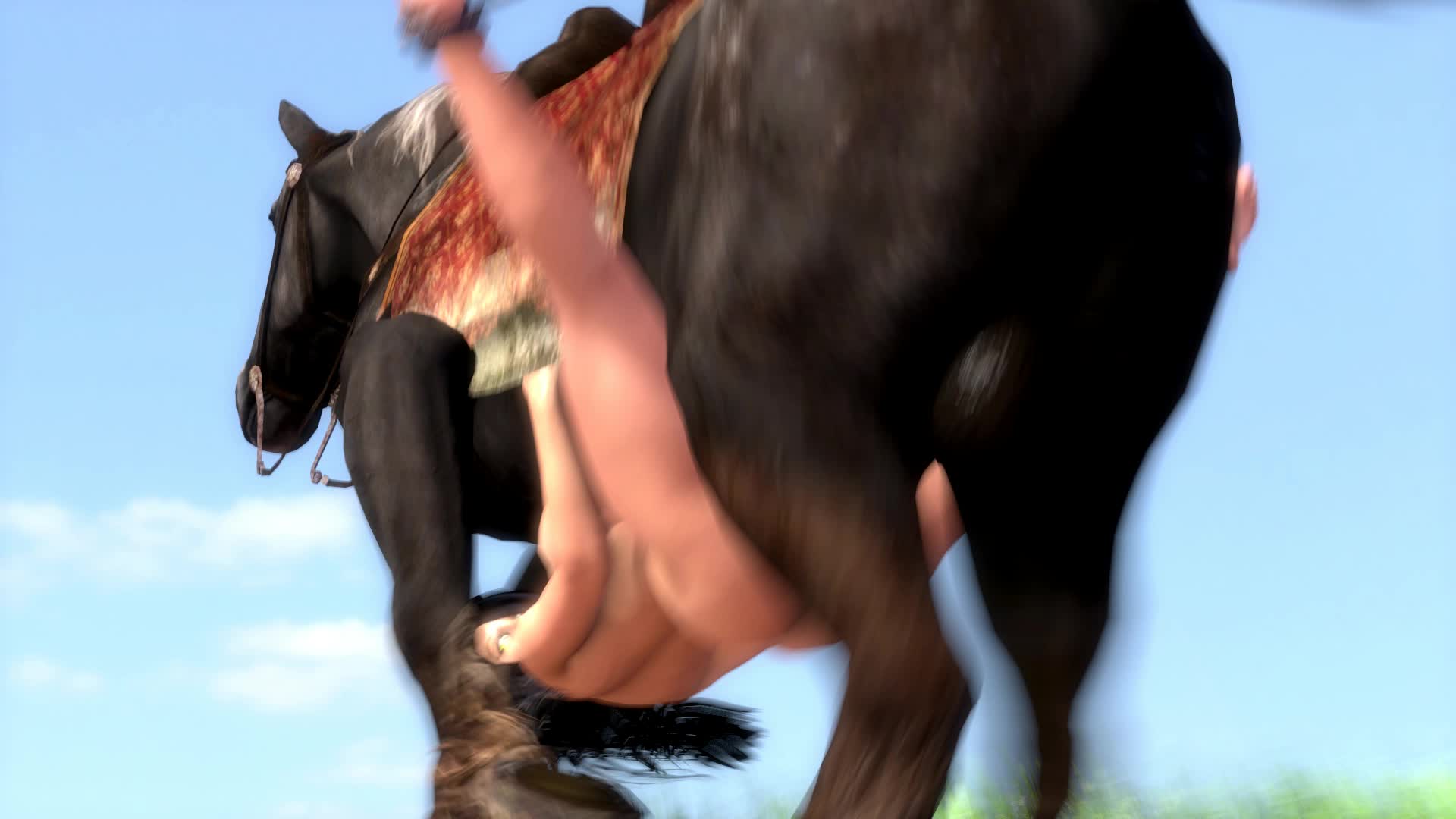 Letting him run wild