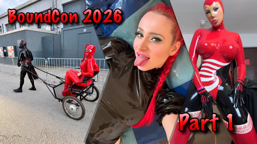 Big Tits Catsuit Fetish Kinky Latex Latex Gloves OnlyFans Redhead Rubber Tits Porn GIF by missfetilicious