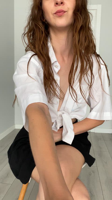 Amateur OnlyFans Skirt Solo Teen Porn GIF by morganvell