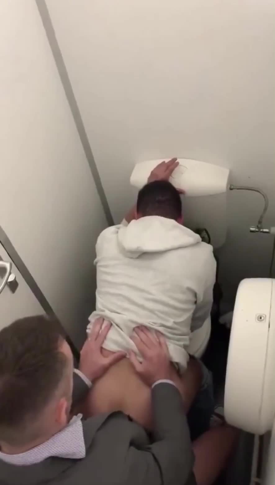 Bred in airport bathroom
