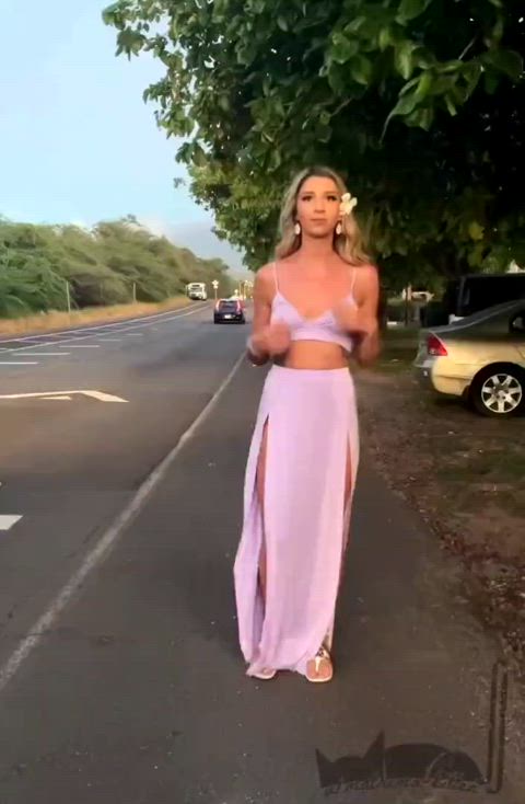 Amateur Blonde Exhibitionism Exhibitionist Exposed Flashing Outdoor Public Pussy Voyeur Porn GIF by populardick