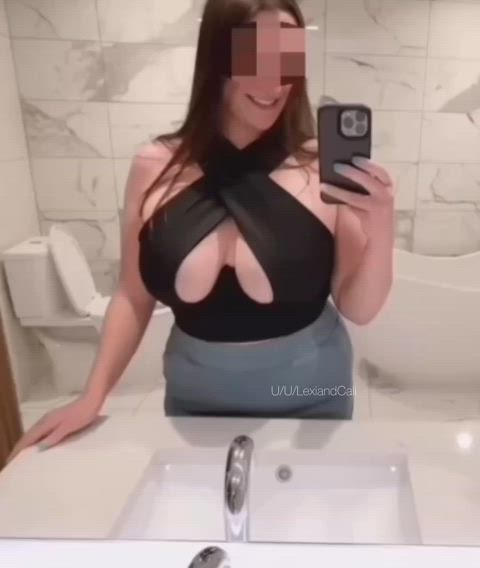 My husband loves seeing me dress up as a slut and showing off