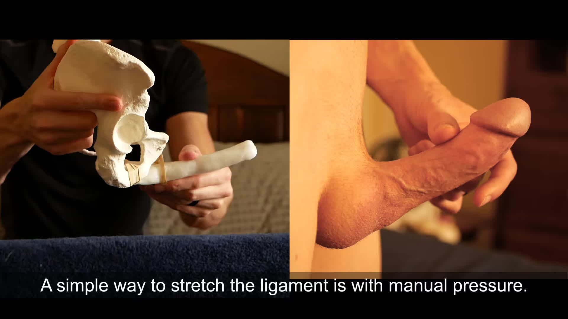 My secret behind a longer upright cock