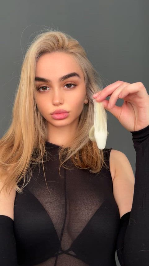 Would you prefer this to be your cum or someone else's ?