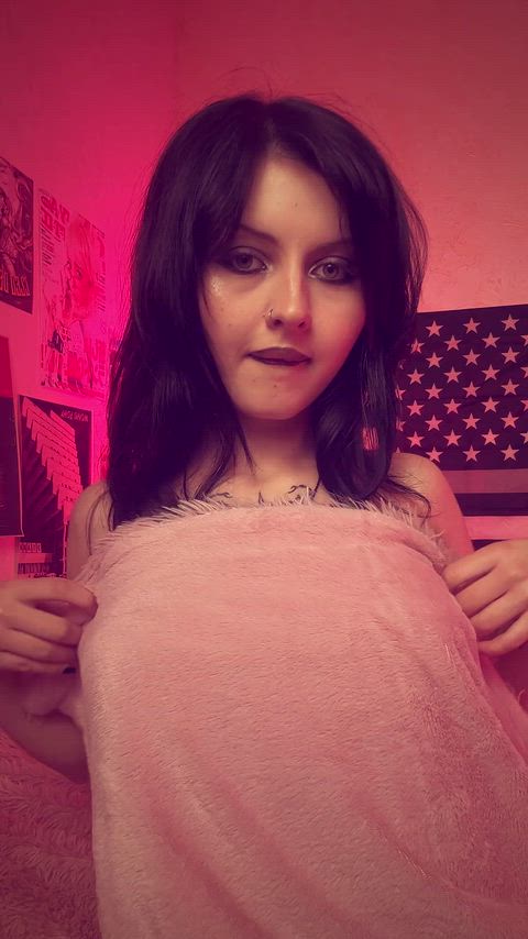 Asian Babe Cute Dildo Natural Tits Petite Pussy Tits Porn GIF by lumiqueen