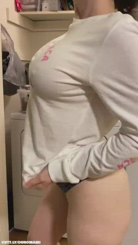 Amateur Big Tits Boobs Homemade Hotwife Tits Titty Drop Porn GIF by duromami