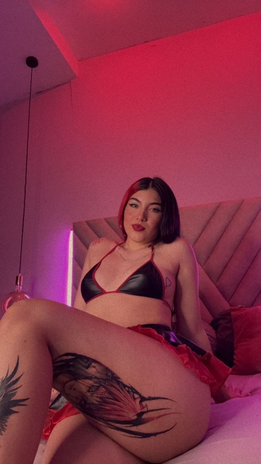 Redhead ass goth latina