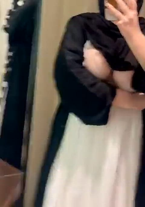 Can already imagine hard cocks barging in and holding these tiddies accountable