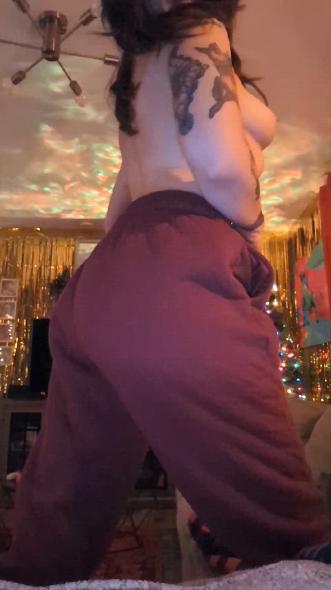 We've still got the Christmas tree up