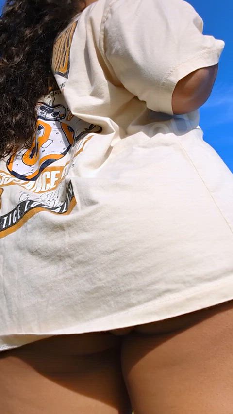 giving a nice show to my neighbors