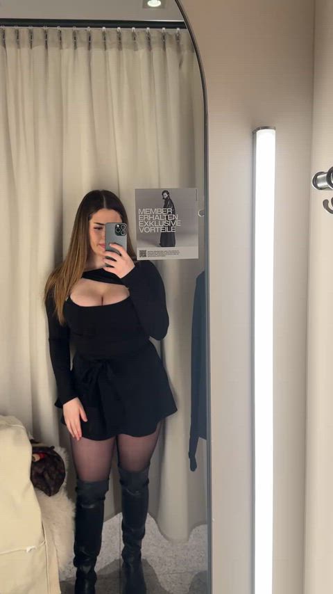 Traust du dich mich in der Umkleide zu ficken?