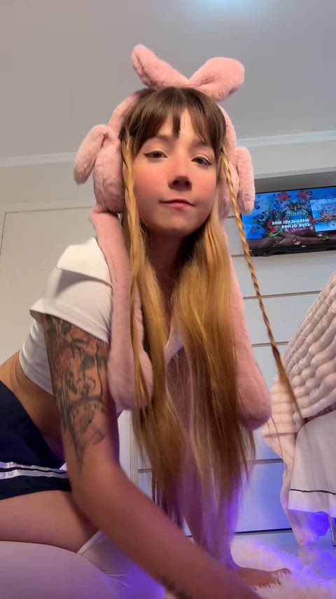 Would you fuck a cute Asian girl from behind?