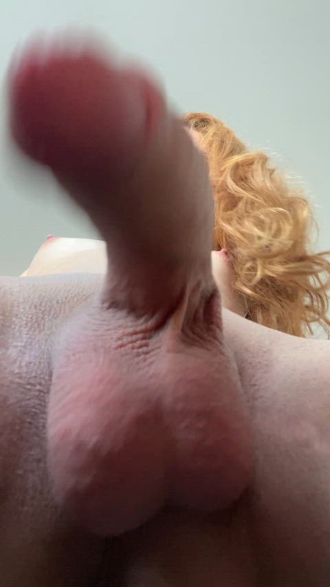 Be a good boy and make mommy's dick cum