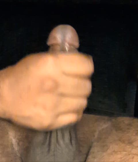 Erupting right before I cum