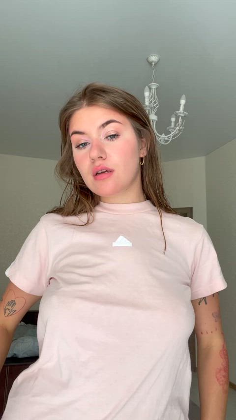 Wait a little while and you can enjoy my tits