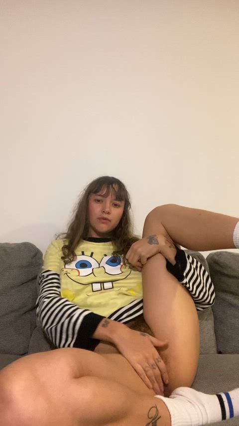 hairy pussy and loving it