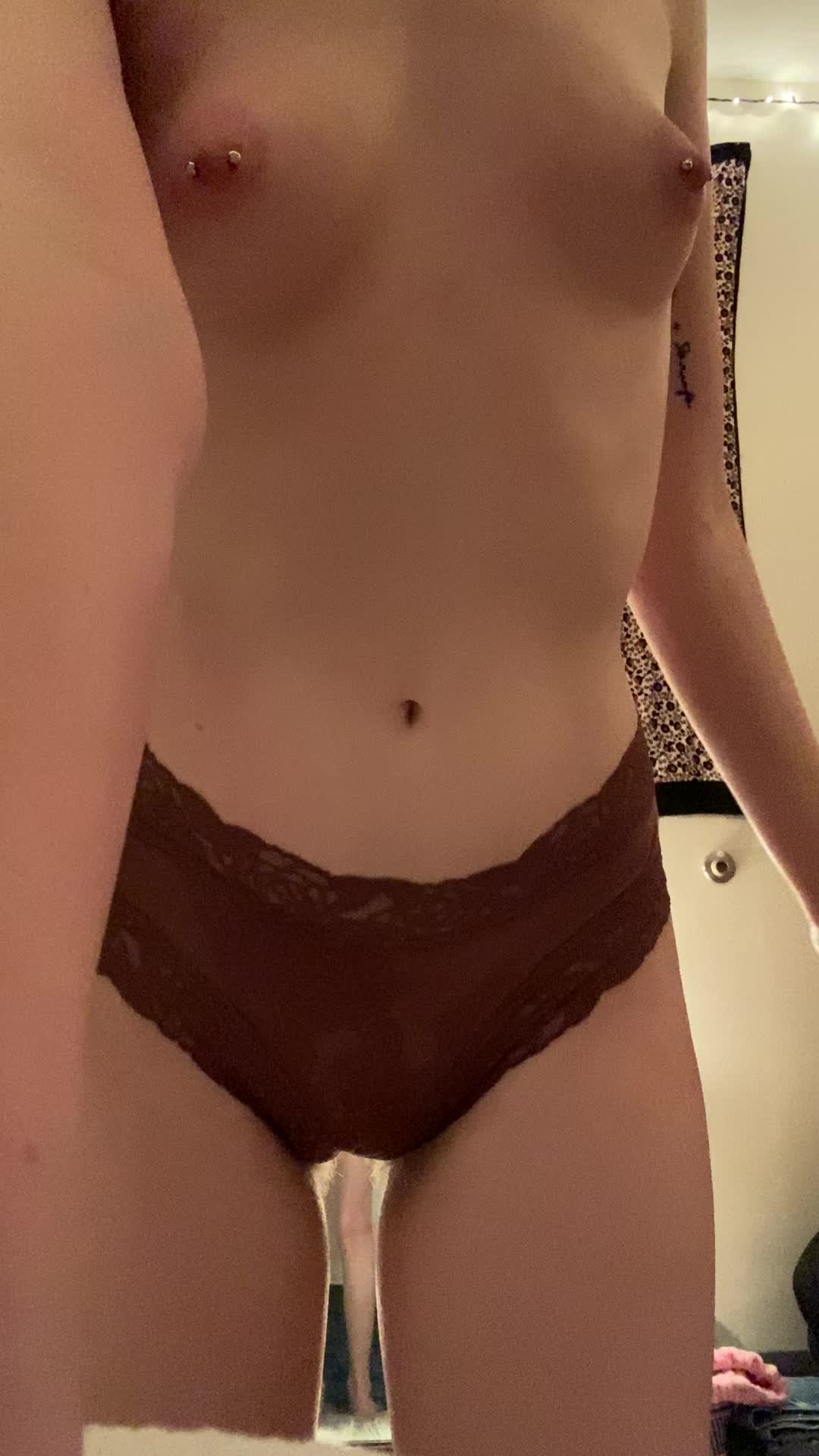 ucking wet panty peel + play