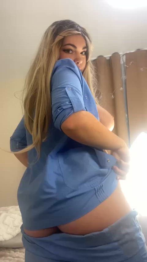 Nurse with a juicy ass
