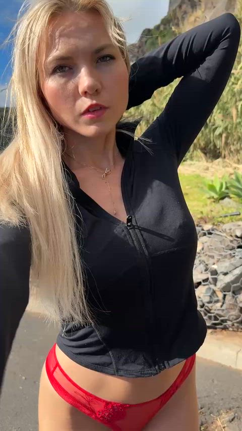 tun wir es draußen?