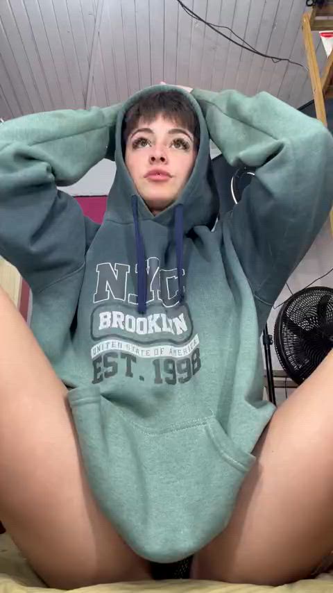 Your cum looks better dripping off me