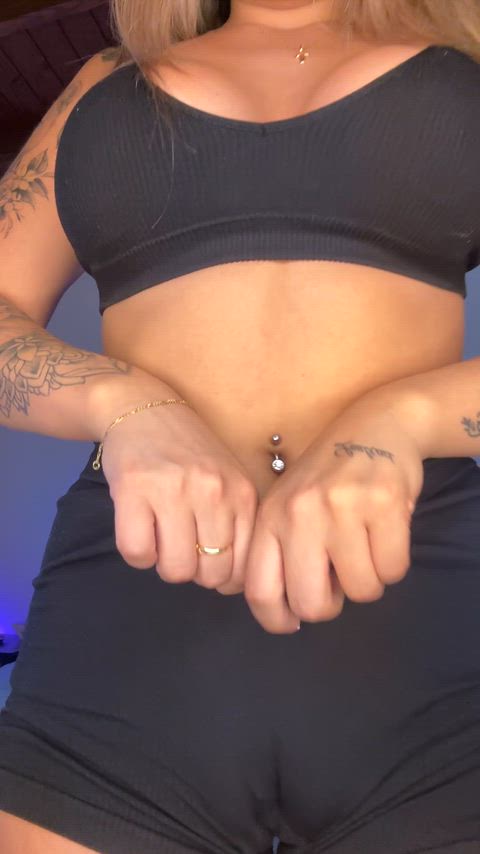 Are going to lick my camel toe even though we just met?