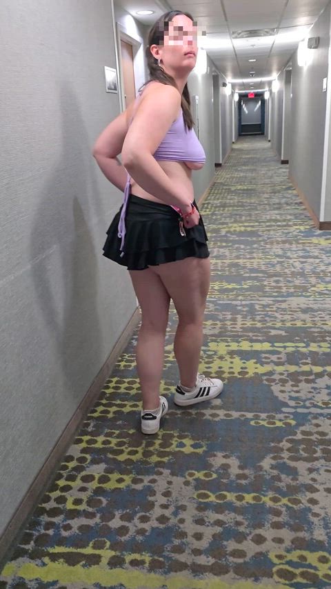 I completed "🏨 The Hotel Exhibitionist"! [F]