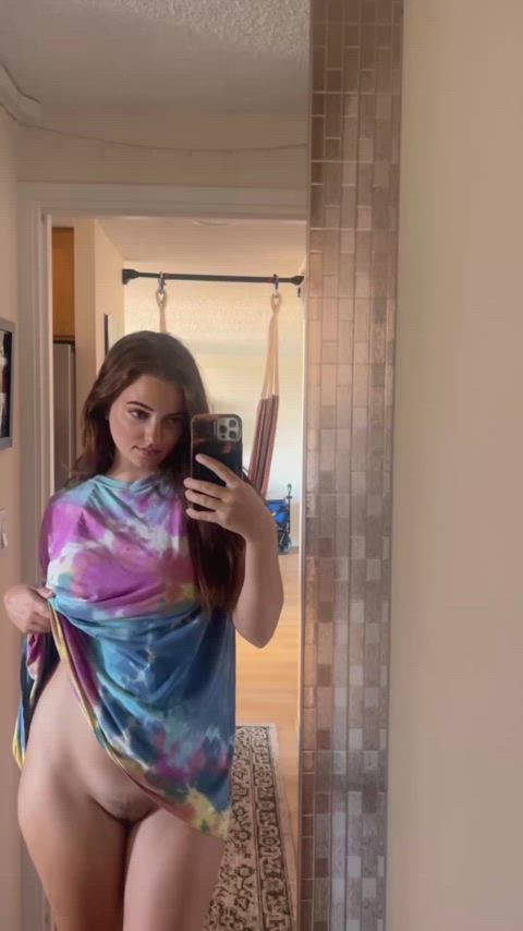 The body that’s hiding under my big T-shirt