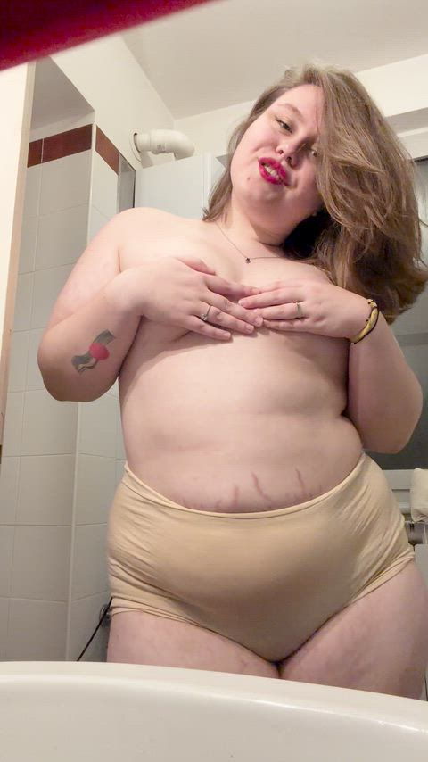 I wish I could feel your hands on my tummy right now