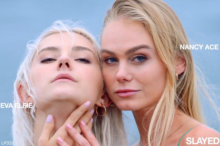 Babes Blonde European Eva Elfie Lesbian Nancy Ace Natural Tits Pornstar Small Tits Tight Ass Porn GIF by nexus31