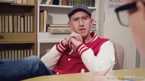 Bully`s GF Gives Nerd A Sneaky Blowjob Under The Table