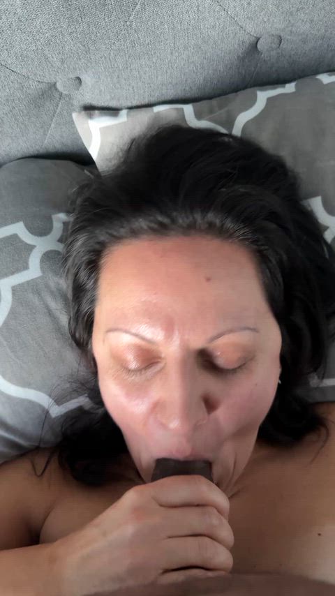 Woke me up with a huge facial