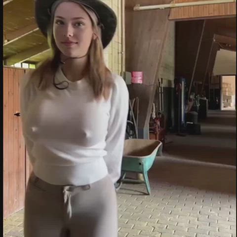 19 Years Old Amateur Big Tits Boobs Cute Homemade Natural Tits Nipples Tits Porn GIF by jeffpitch