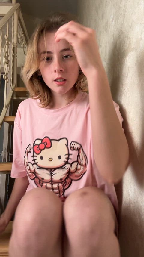I hope you didn't expect to see pussy from such a cute girl